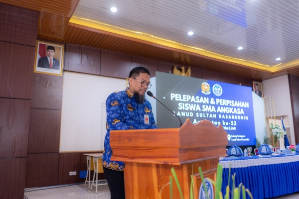 Kepala Dinas Pendidikan Sulsel, H. Andi Iqbal Najamuddin, SE: Tingkatkan Daya Saing SMA Angkasa HND hingga menjadi Sekolah yang Unggul