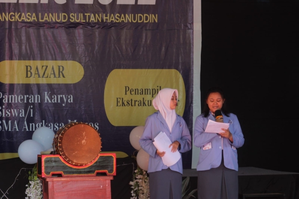 SMA Angkasa HND Gelar EXPO Art Week, Hadiah Voucher Pendidikan